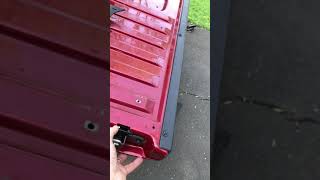 Dodge Dakota tailgate latch issue resolved
