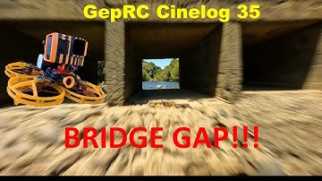 GepRC Cinelog 35 Cinematic Bridge GAP 4K