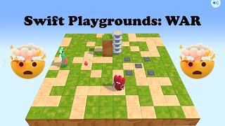Code a WAR Game(With Explanation) in Swift Playgrounds: Learn to Code 2