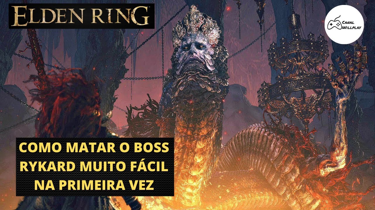 ELDeN RING: BOOS Serpente devoradora de Deus Como matar fácil