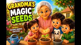Grandma's Magic Seeds 🌱 | The Beautiful Story of Patience ❤️ | Moral Story for Kids | Bedtime Story