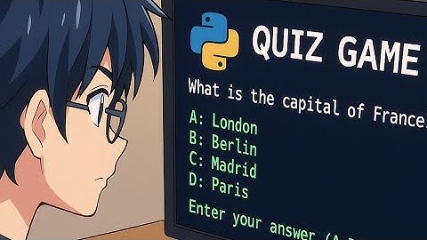 Membuat game kuis menggunakan Python