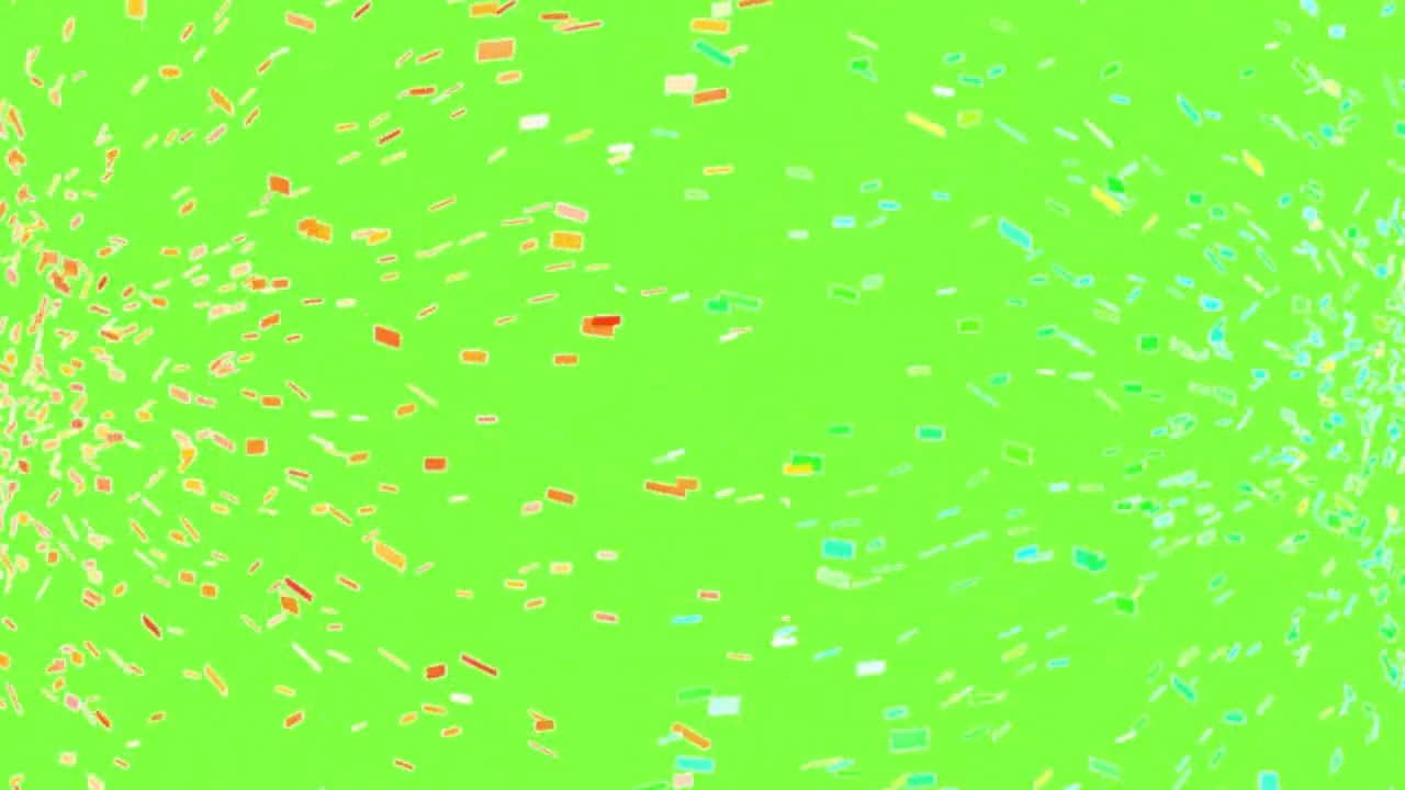 Confetti, Celebration Overlay Loop Green Screen | Free Background Videos (No Copyright) Type3