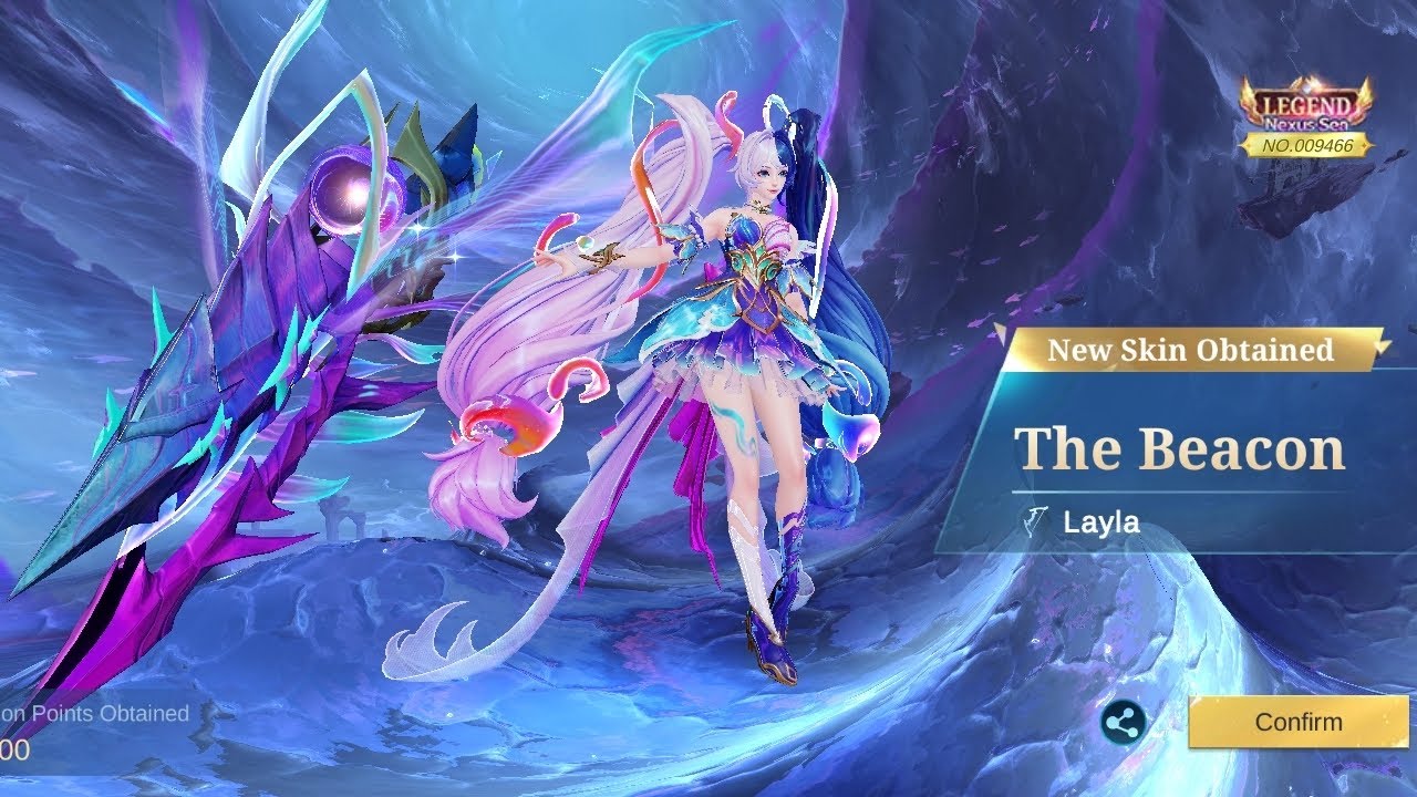 Got Layla legend skin golden tag!  Which number did I got??