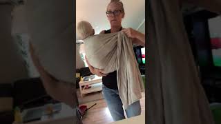 Ring Slings by Claire Ring Sling Quick Hip Carry Review Tutorial