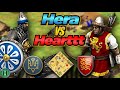 Slavs vs britons  1v1 arabia  vs hearttt  aoe2