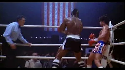 Rocky 3. Rocky Balboa Vs Clubber Lang...."You Aint Nothing"....  Final Fight  Scene from Rocky III .