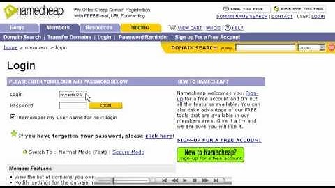 How to change Domain Name Server(DNS) at NameCheap.com - Host Department LLC