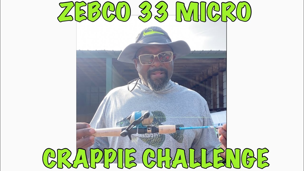 The ZEBCO 33 Micro Crappie Challenge! #challenge 