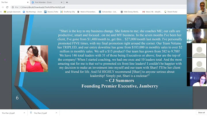 Shari McAllister: The plan! How to see explosive g...