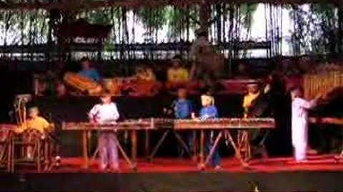angklung at Bandung, Indonesia