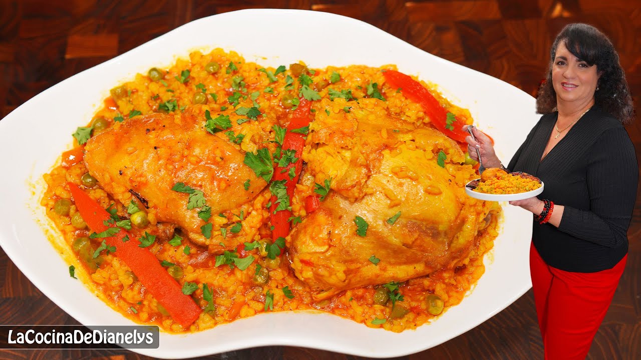 Arroz con pollo a la Chorrera | Receta Cubana