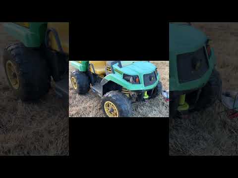 John Deere Gator Ride-Ons #powerwheels #rideontoys #johndeere #ryobi