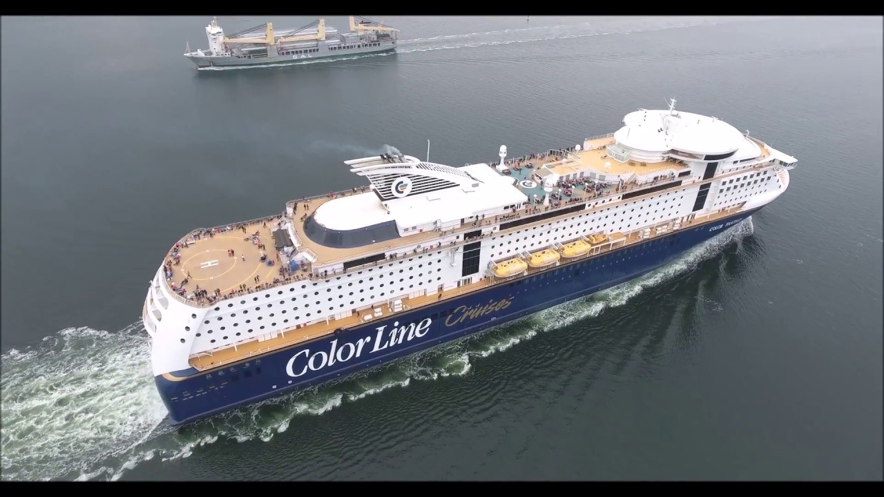 Die Color Line mit DJI Phantom 4 gefilmt