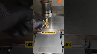 taking z offset in toolroom #cncmill #cnc #machine #wood #vmc #cncuser #toolroom #tools #factory