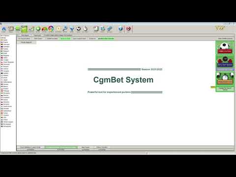 CGMBet - Example of complex filter in the UPCOMING section