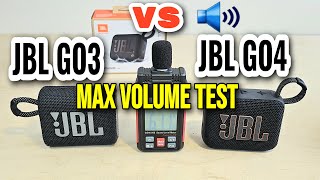 JBL GO4 vs JBL GO3 MAX VOLUME TEST 🔊 Which is louder speaker comparison?