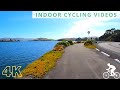 Indoor cyclings with music  virtual bike ride
