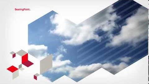 BearingPoint - Cloud Navigation