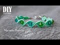 Makrama - Jak zrobić bransoletkę. Macramé bracelet DIY tutorial. Pulsera de macramé