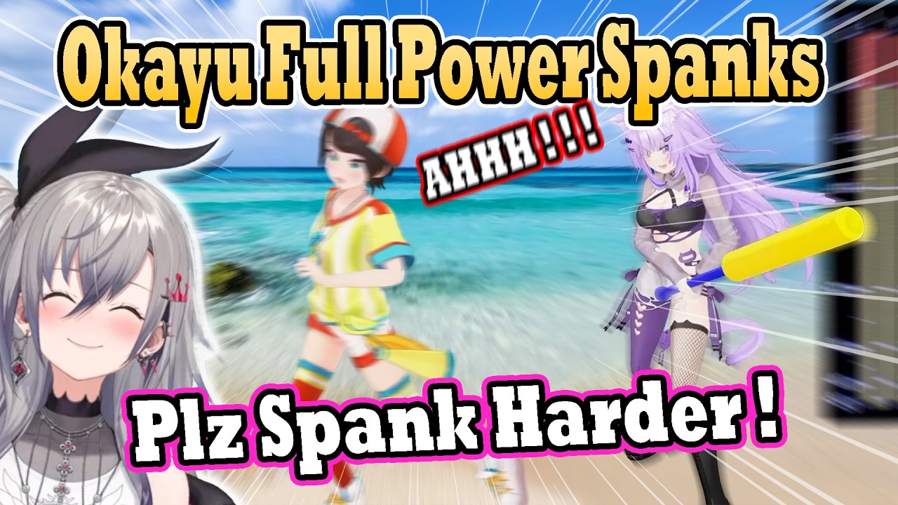 Lui & Riona Bait Subaru into Raising Her Voice, Getting Her Spanked by Okayu !