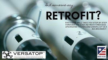 Upgrade your old Pipe & Base with an Easy Retrofit to Versatop Pipe and Base 2.0®.