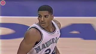 Kevin Johnson clutch shot！NBA RS 1994.12.27 Phoenix Suns at Dallas Mavericks