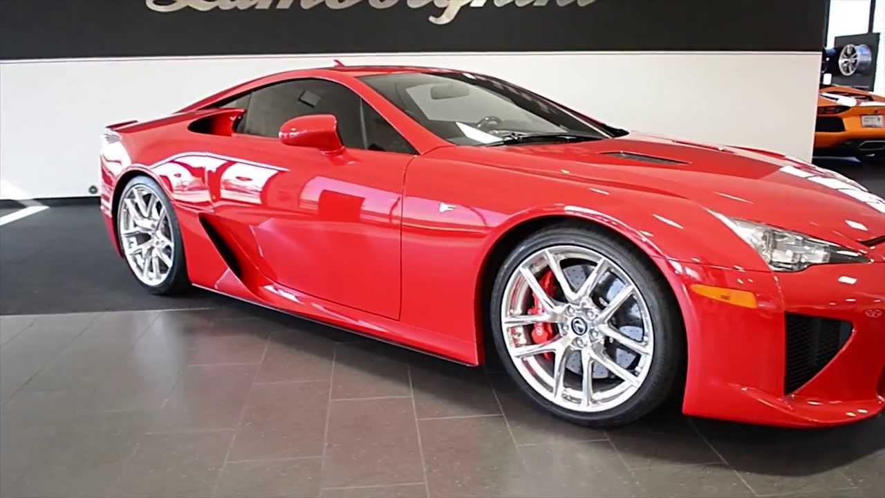 2012 Lexus Lfa Absolutely Red Lc276