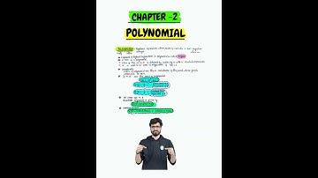#shorts | Polynomials | Hand Written Notes | Class 10 Maths | PYQ | Most Repeated Questions