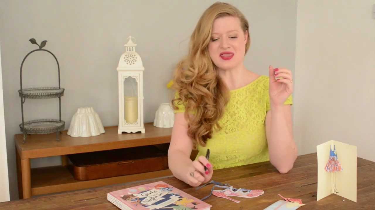 Hannah's Top Party Tips, Girls Night In Book - YouTube