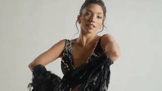 Bdd593Pp Black Ballroom Dance Dress