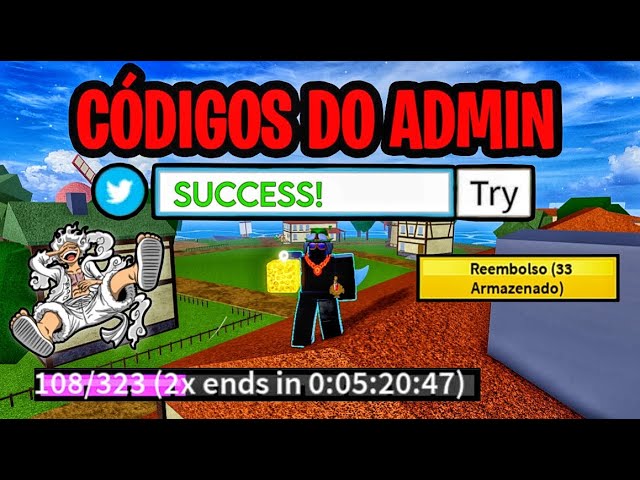 RÁPIDO!! 3 NOVOS CÓDIGOS DO ADMIN + 15 CÓDIGOS ATUALIZADOS DO BLOX