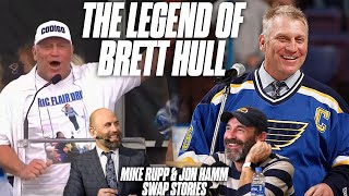 Jon Hamm & Mike Rupp Trade Stories About The Legend That Is Brett Hull