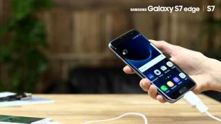 Samsung Galaxy S7 Edge | How to use Smart Switch to move your data via USB Connector