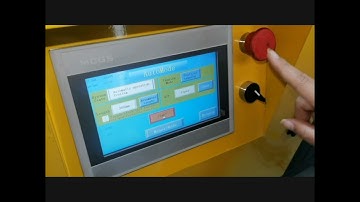 CNC300 automatic rebar thread rolling machine introduce