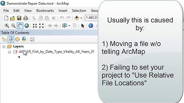 Repair Data in ArcMap