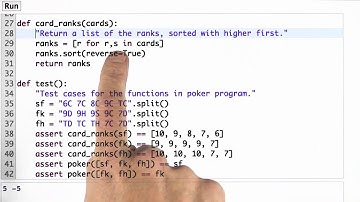 Fixing Card Rank - Design of Computer Programs