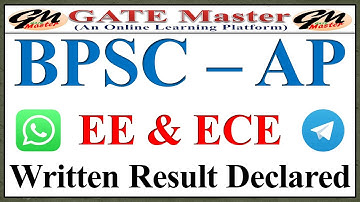 BPSC Assistant Professor Electronics & Communication, Electrical Engineering Written Result Declared