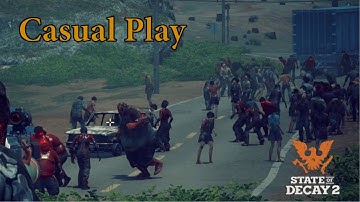 Morning chore in State of Decay 2 casual Dread play.