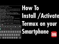 How Install and activate termux on your phone || IOS and Android