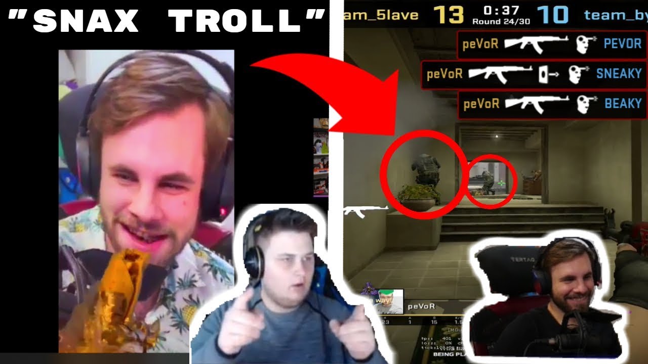 SNAX KARMI PAGO 😂 PAGO SPOTKAŁ ANGIELSKIEGO IZAKA ?! PEVOR NINJA CLUTCH ...