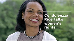 Condoleezza Rice on women's rights in the U.S