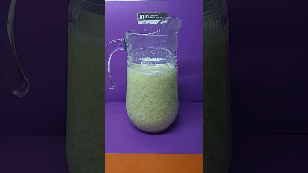 Como talhar o leite com kefir - YouTube