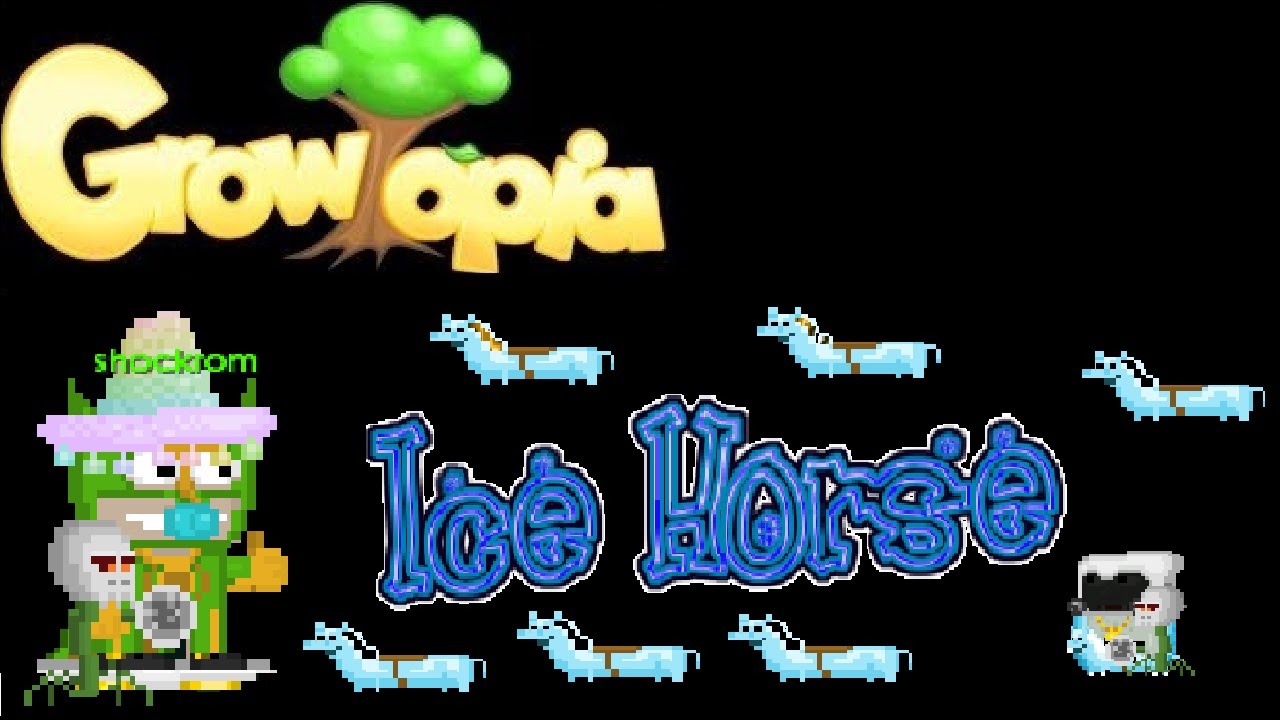 Growtopia Ice Horse YouTube