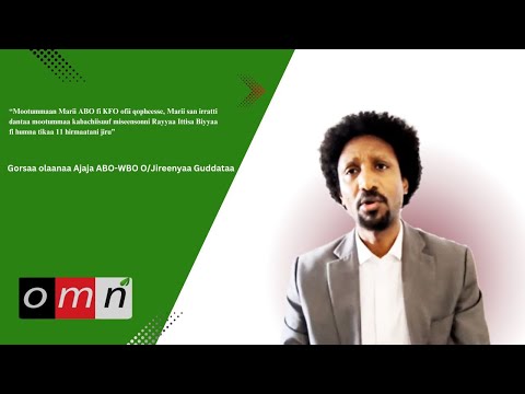 Gorsaa Olaanaa ABO WBO O Jireenyaa Guddataa