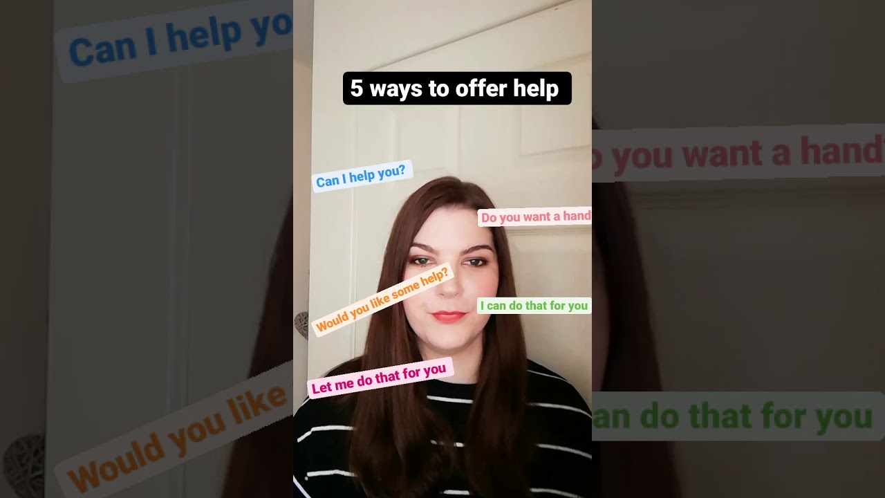 Learn English/ ESOL / EFL : offering help in English 