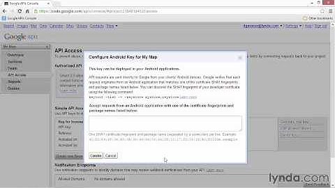 22 Getting a Google Maps API key (Building Mobile Apps with Google Maps Android API v2)