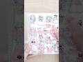 色別シール帳作り1冊目！ピンク系🩷#工作係 #工作 #シール #シール帳 #手作り #ボンボンドロップシール #色 #ピンク