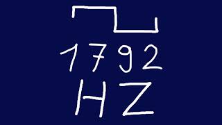 1792 hz square