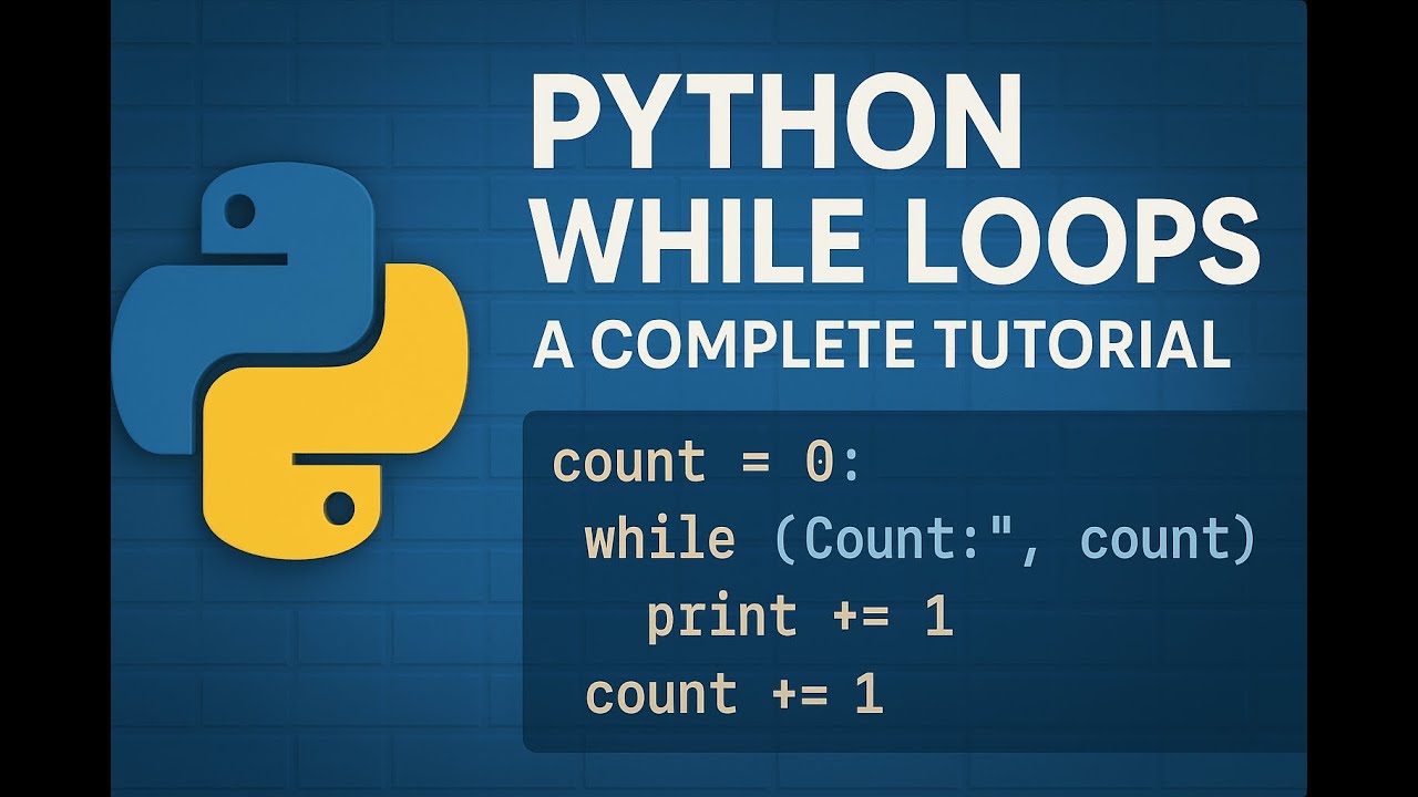 Python While Loops – A Complete Beginner’s Guide (With Examples) - YouTube